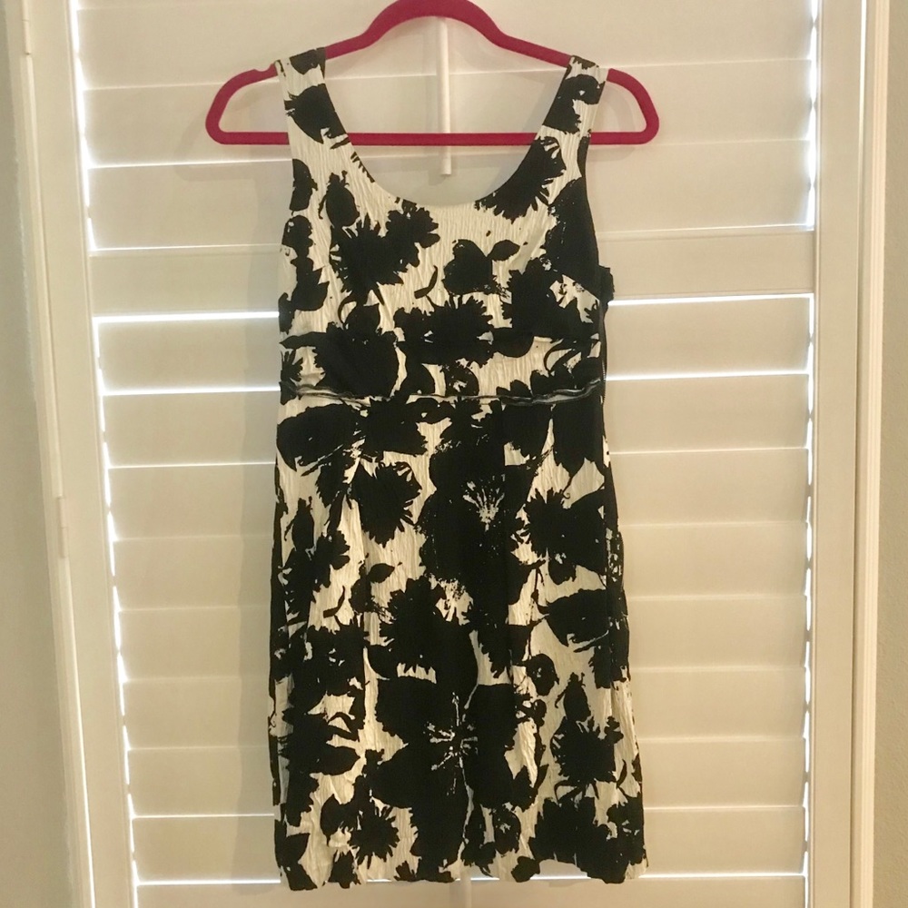 Black and White Ann Taylor dress